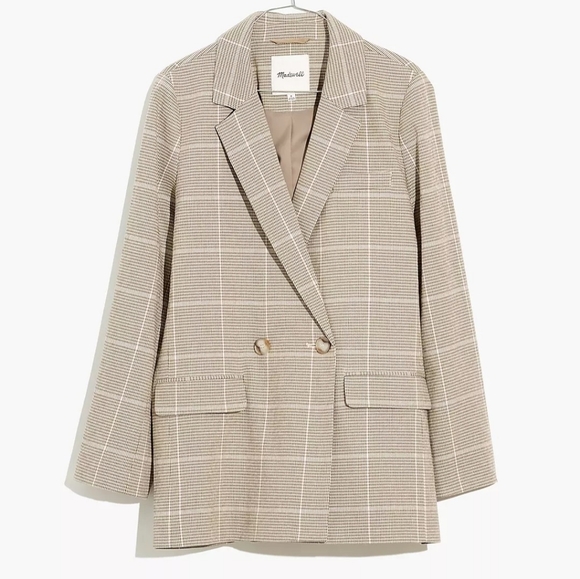 Madewell Jackets & Blazers - Madewell Dorset Blazer in Windowpane